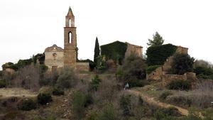 Pueblo abandonado de Marmellar (Baix Penedès, Tarragona).