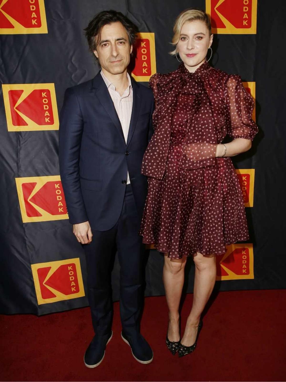 Greta Gerwig y su marido, Noah Baumbach Greta Gerwig y su marido, Noah Baumbach