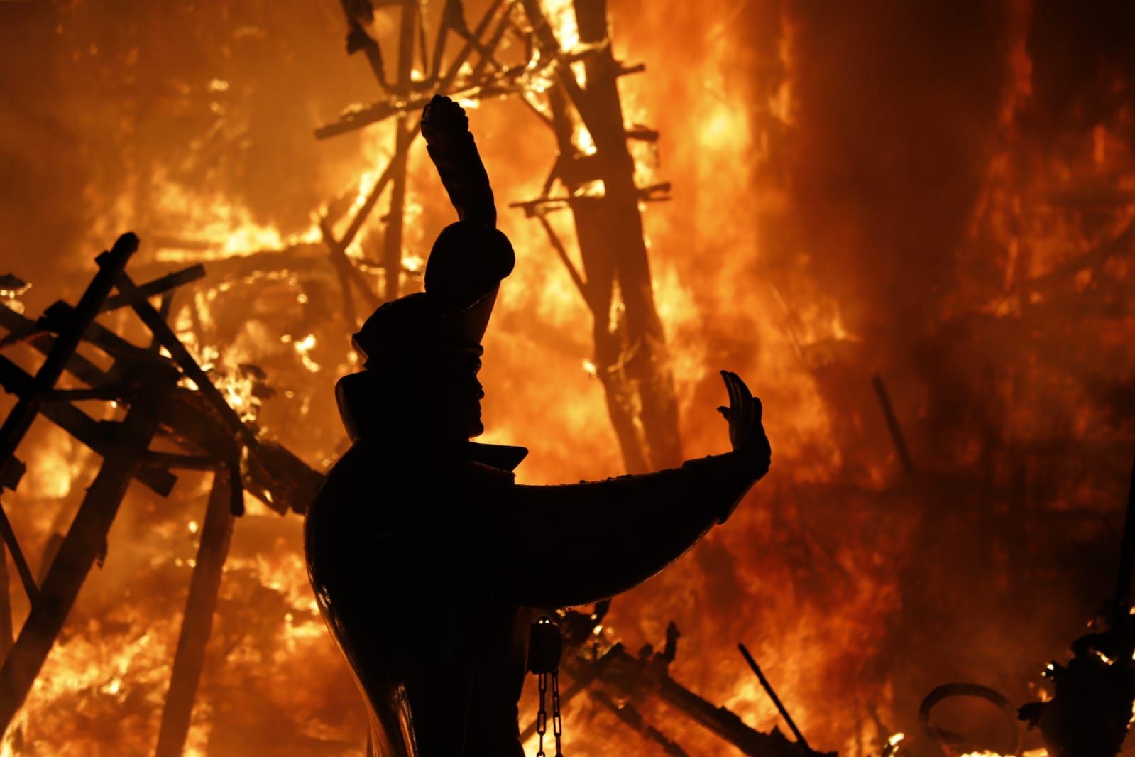 La Cremà de Convento Jerusalén, la falla del primer premio