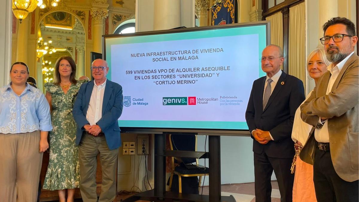 Presentación del proyecto de 599 viviendas de VPO en los sectors "Universidad" y "Cortijo Merino"