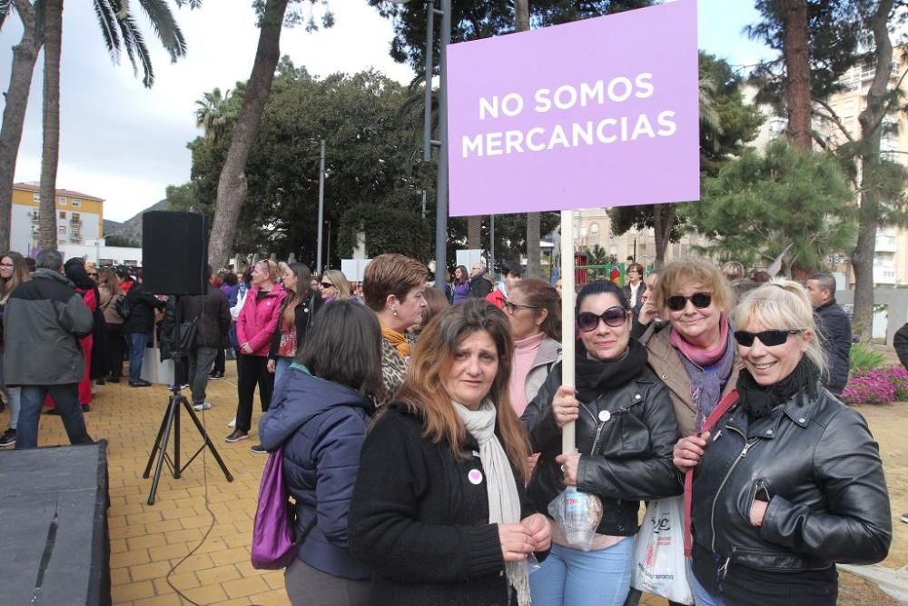 Marcha Mujer en Cartagena