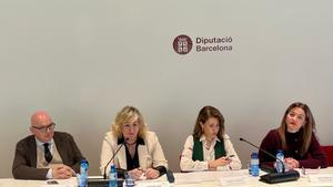 Imagen de la rueda de prensa de presentación del Tourism & Economy Summit Barcelona 2025