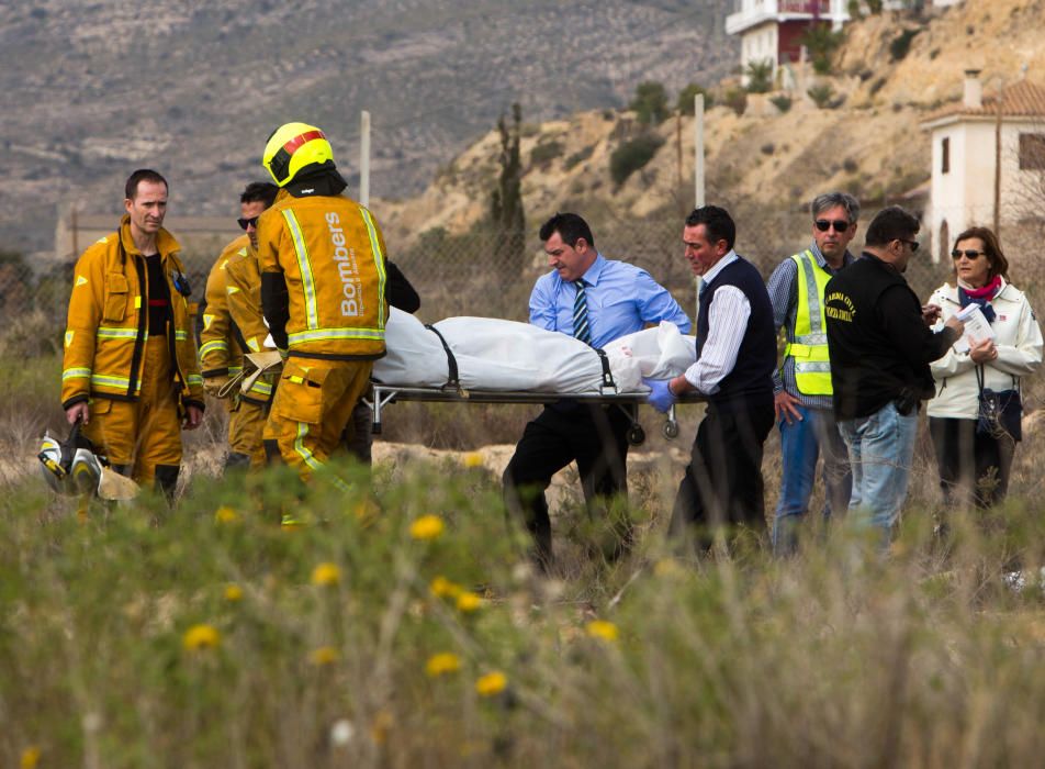 Dos muertos al estrellarse su avioneta en Mutxamel