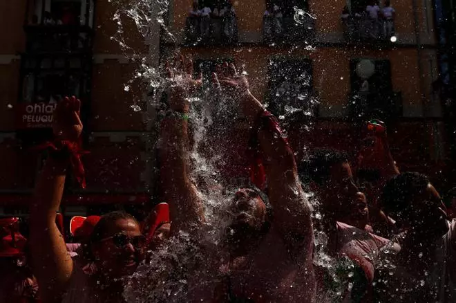 Un chupinazo inclusiu dóna inici als «Sanfermines 2018»