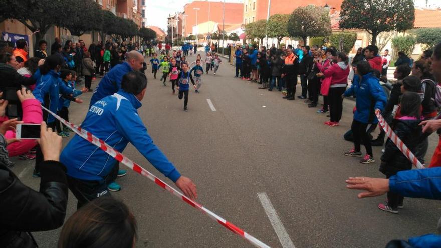 Un momento de la prueba de los más pequeños.