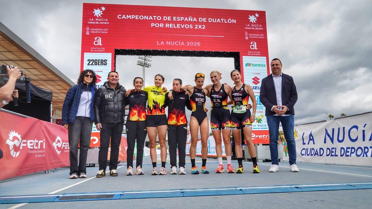 1.100 duatletas de 70 clubs de toda España participaron en estos tres espectaculares nacionales Supersprint.