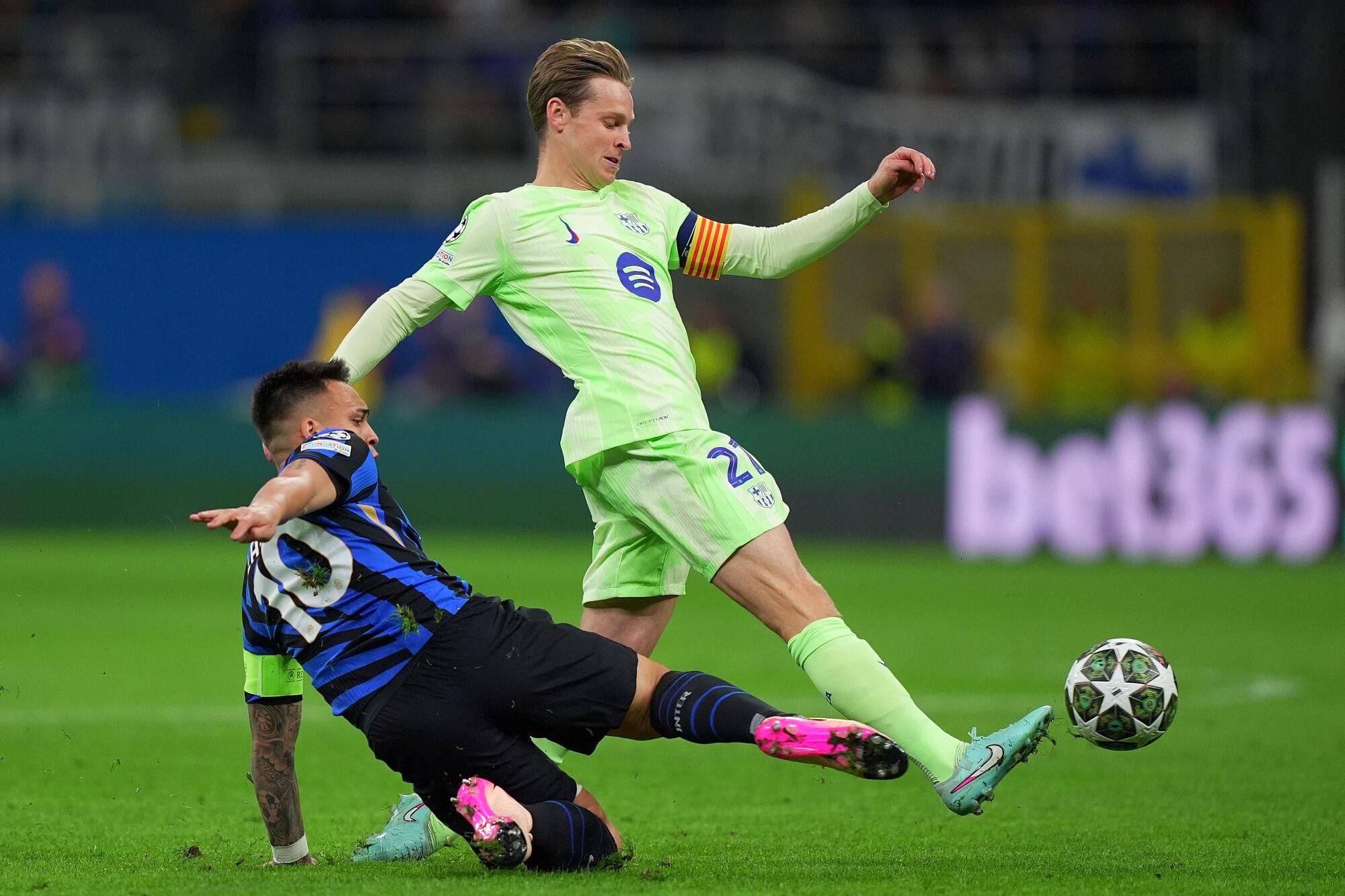 Les millors imatges de l'Inter - Barça de semifinals de Champions