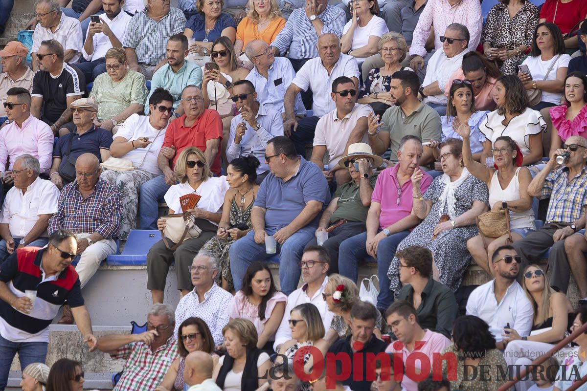 Corrida de toros en Abarán (El Fandi, Emilio de Justo, El Payo)