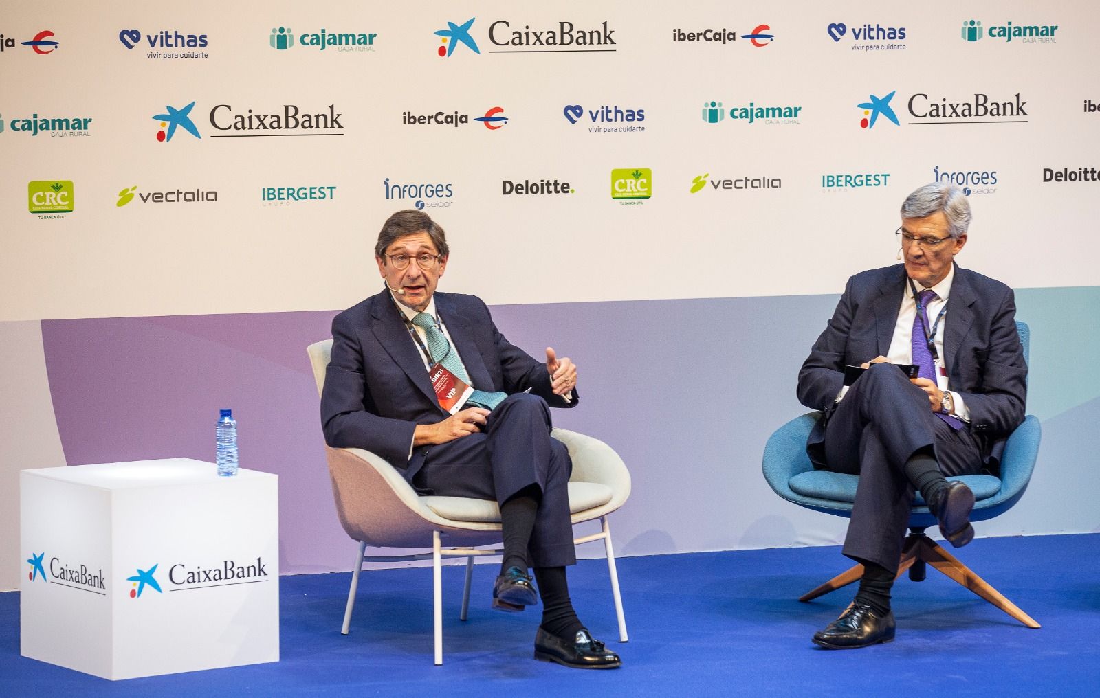 El presidente de CaixaBank, José Ignacio Goirigolzarri, participa en el III Foro Fexdir celebrado en Alicante