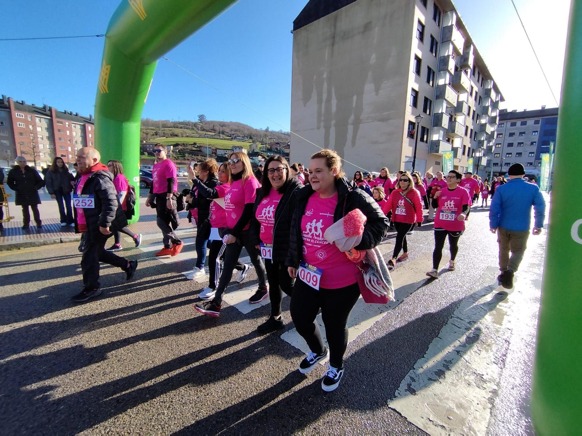 Primera carrera contra el cáncer en Langreo