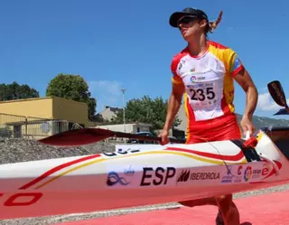 Eva Barrios vuelve a estar entre las mejores en el K1