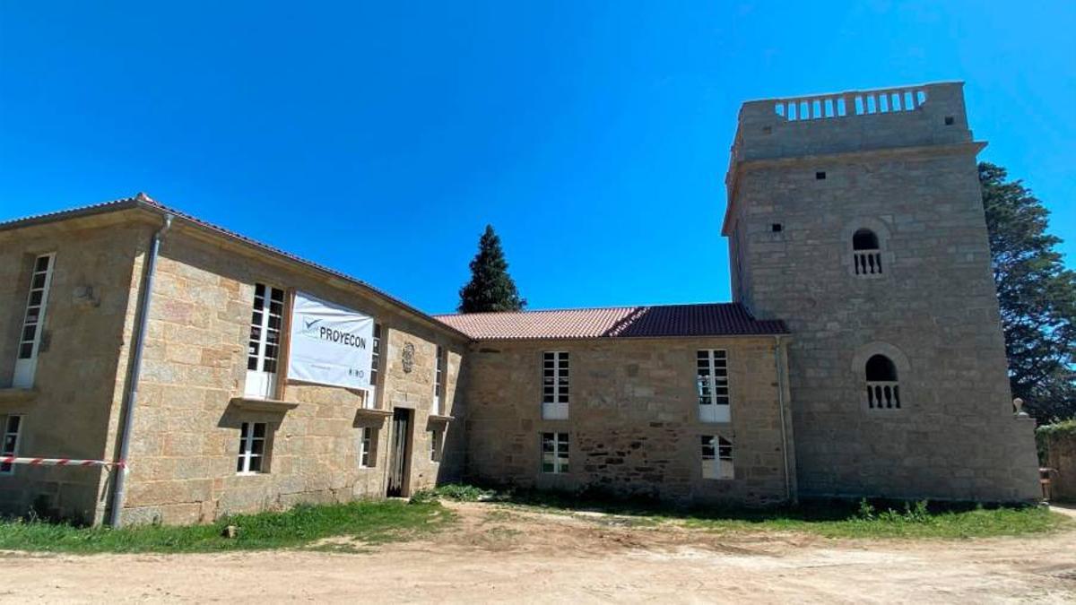 El Pazo de Goiáns en Boiro