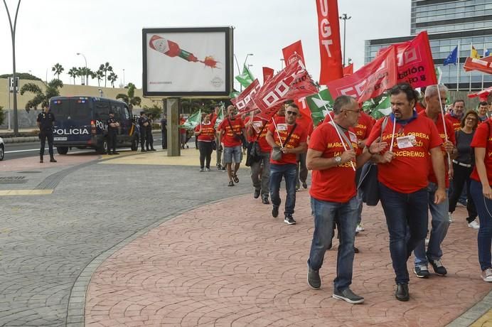 MANIFESTACION TRABAJADORES SEGURIDAD INTEGRAL ...