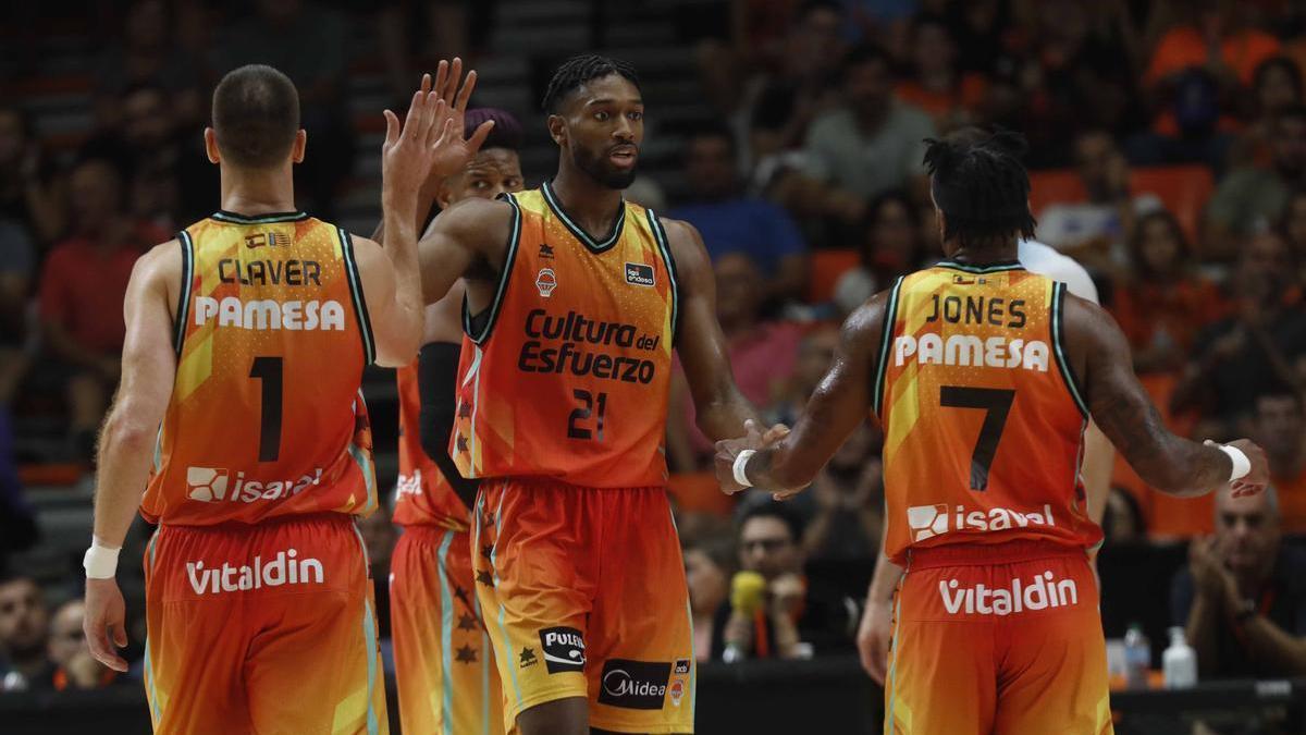 Kyle Alexander y Chris Jones, los dos máximos anotadores del Valencia Basket