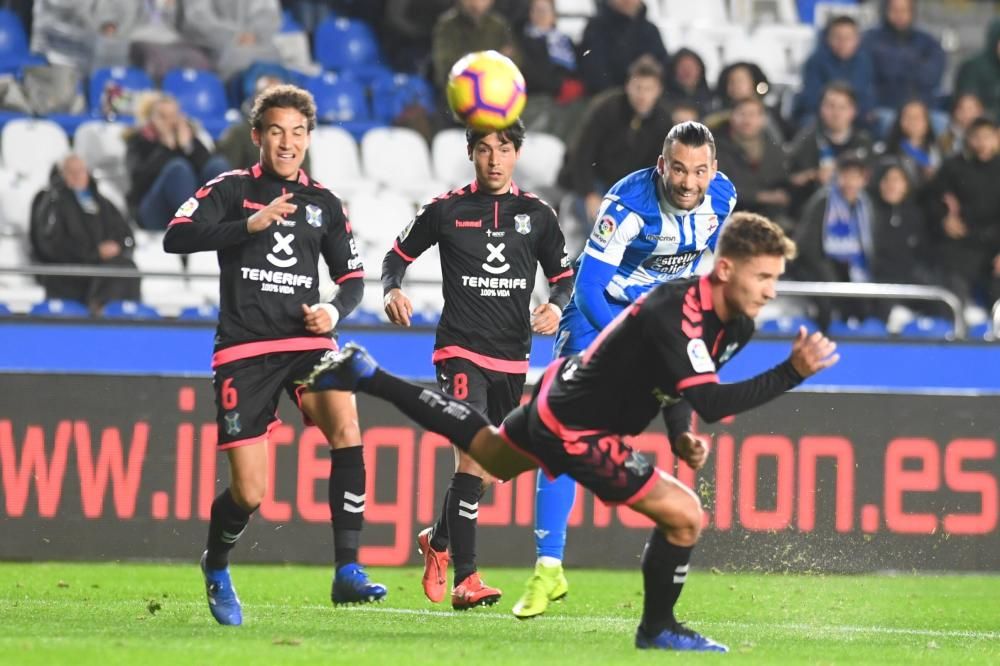 El Dépor no pasa del empate ante el Tenerife