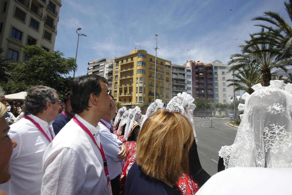 La mascletà tuvo un inicio muy lento