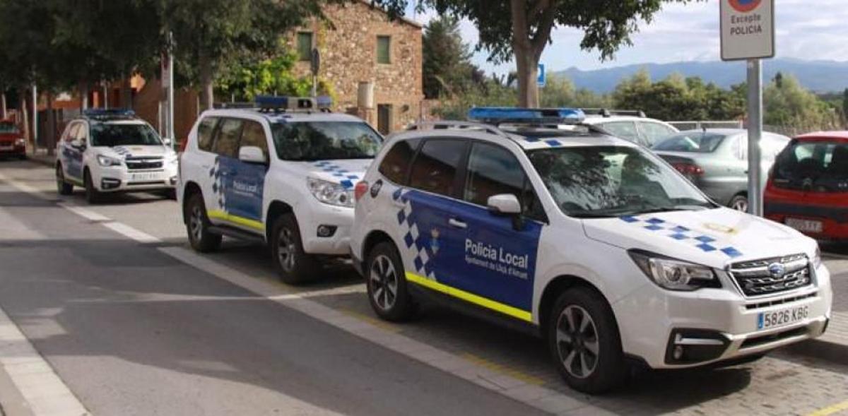 El operativo arrancó con la actuación de la Policía Local de  Lliçà d'Amunt (Barcelona) .