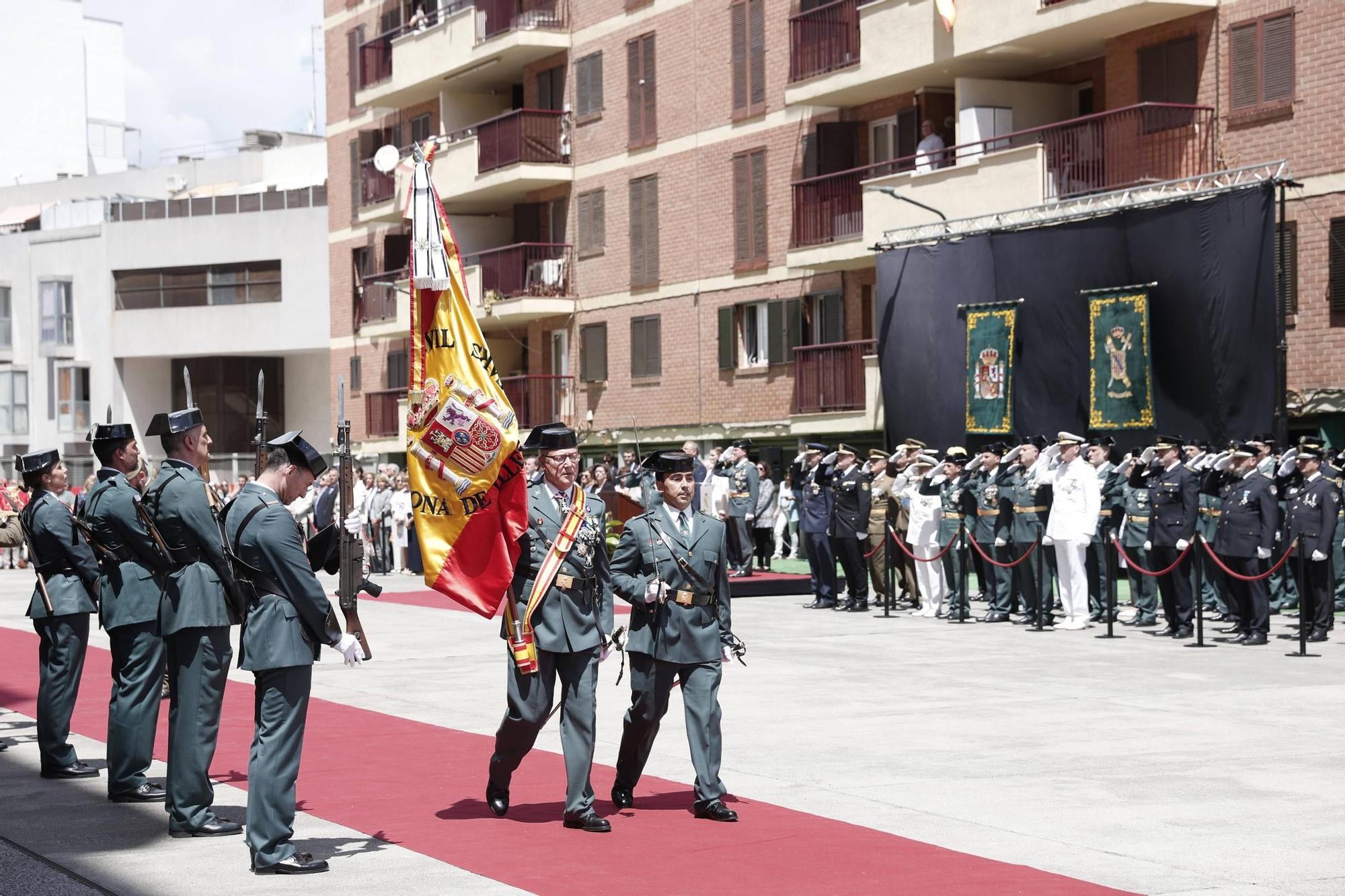 Celebración en Palma del 180 aniversario de la Guardia Civil