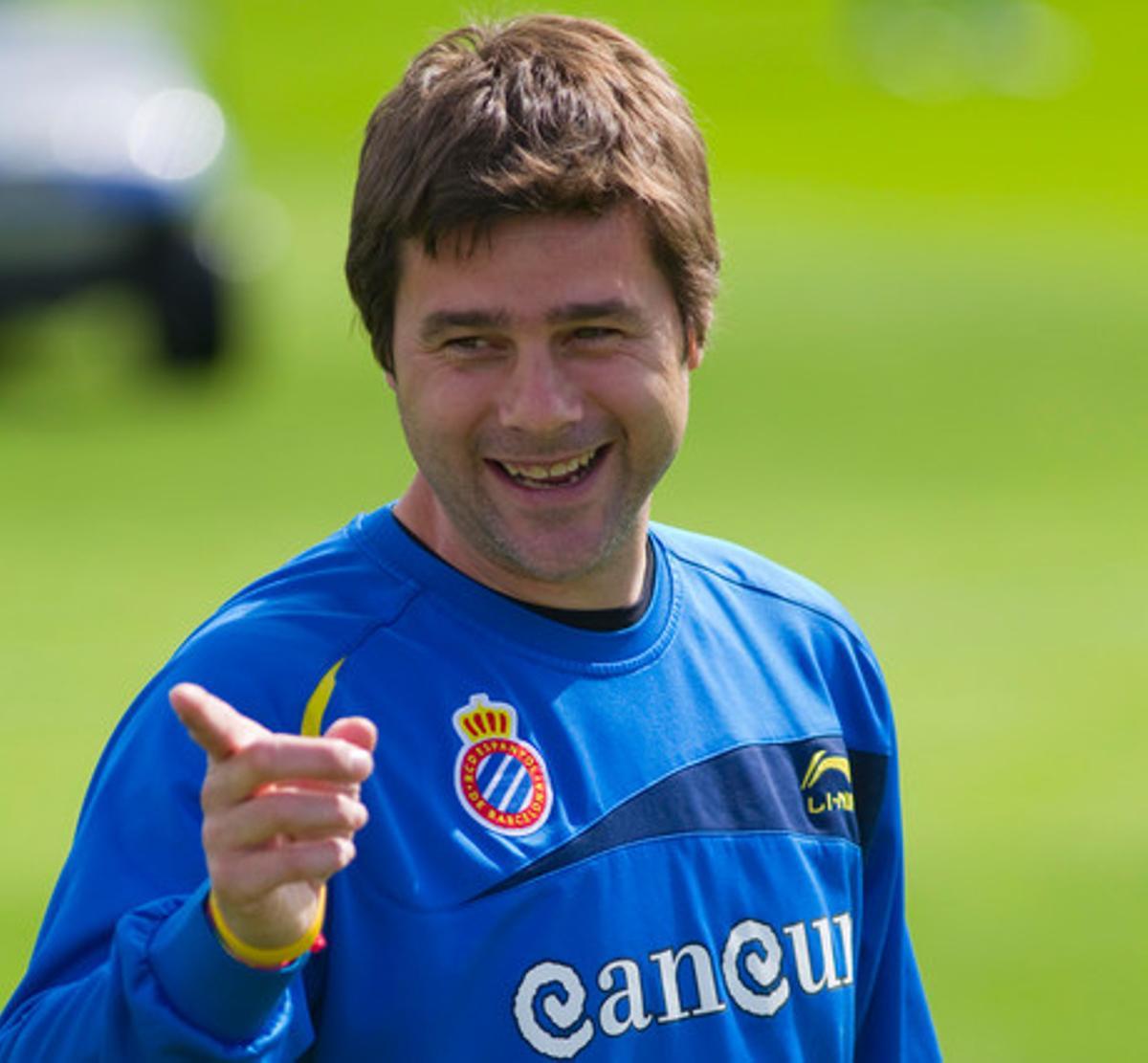 L’entrenador de l’RCD Espanyol, Mauricio Pochettino. L’entrenador de l’RCD Espanyol, Mauricio Pochettino.