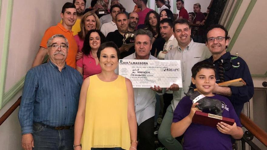 El Comboi hace doblete en los premios taurinos de Almassora