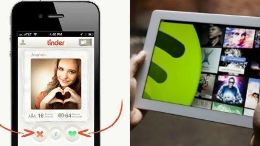 Spotify y Tinder se unen para buscar gustos musicales iguales