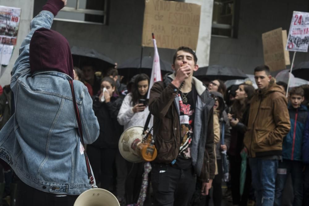 Manifestación contra la LOMCE en Oviedo