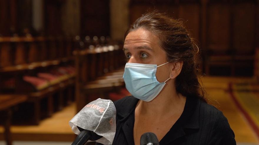 La concejala Gemma Tarafa explica el despliegue de agentes cívicos en Barcelona para combatir el coronavirus