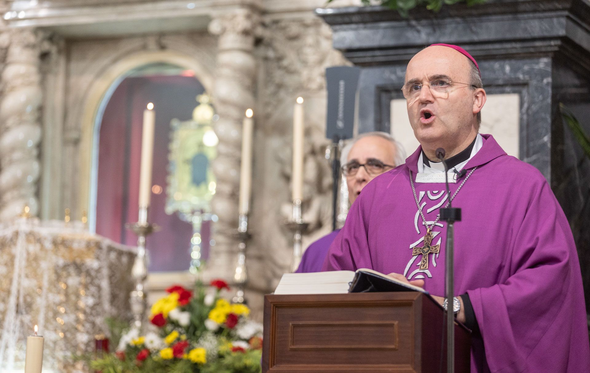 Así ha sido la eucaristía del Año Jubilar oficiada por el obispo José Ignacio Munilla en el Monasterio de Santa Faz