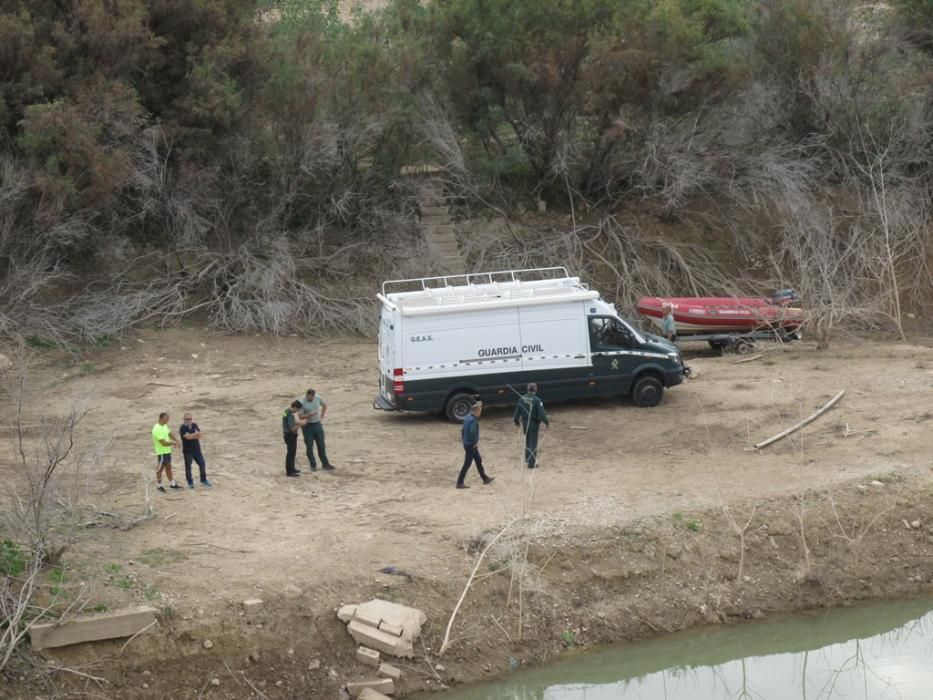 Así han buscado en el embalse de Pliego algún indicio sobre Alberto, el joven desaparecido en Mula