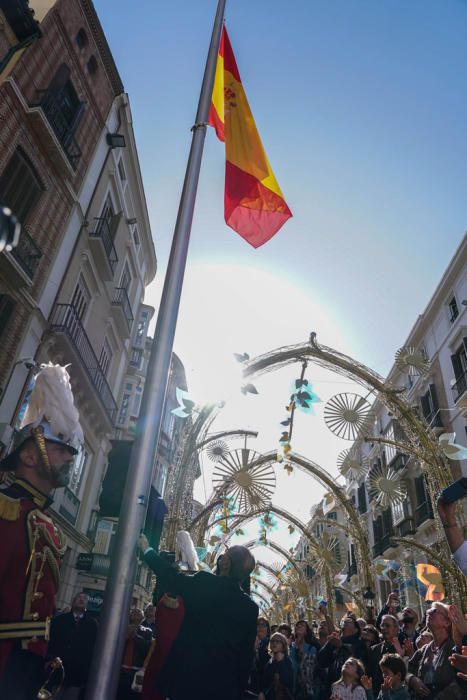 Acto en Málaga por el Día de la Constitución