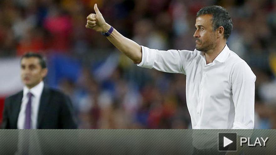 Luis Enrique: &quot;A veces viene bien perder&quot;