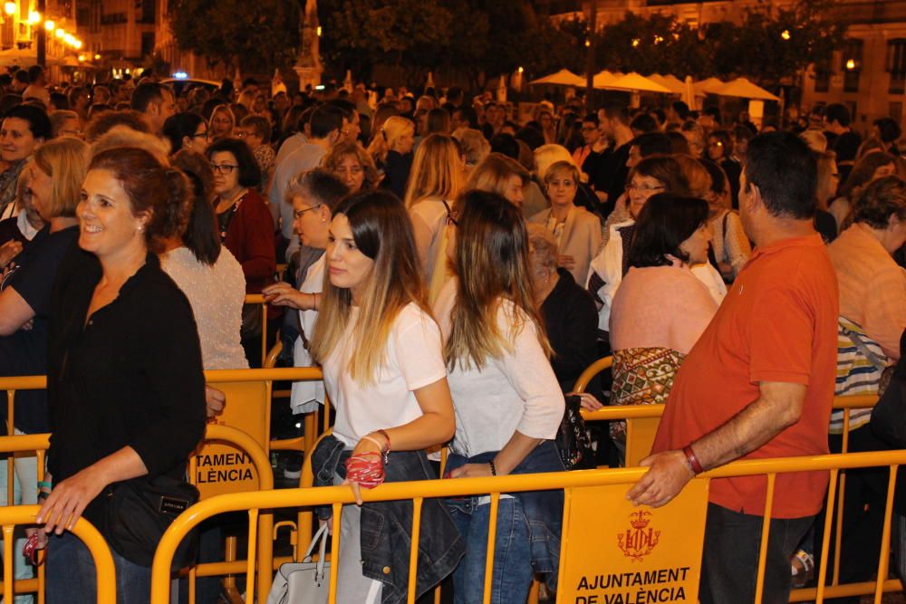 Noche del Besamano de la Virgen