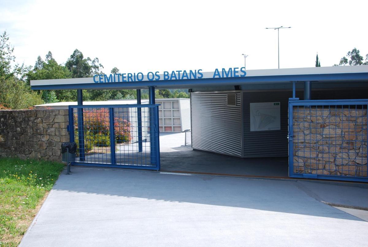 Cementerio municipal Os Batáns, en Ames