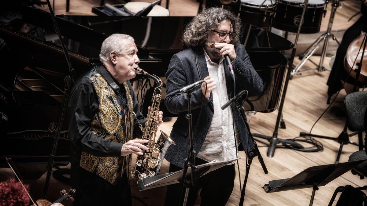 Paquito D'Rivera, en el concierto.