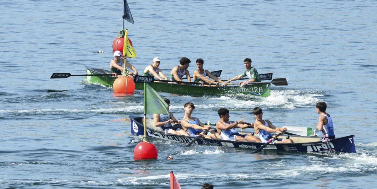 Imagen de una prueba de bateles de esta temporada. | GONZALO NÚÑEZ
