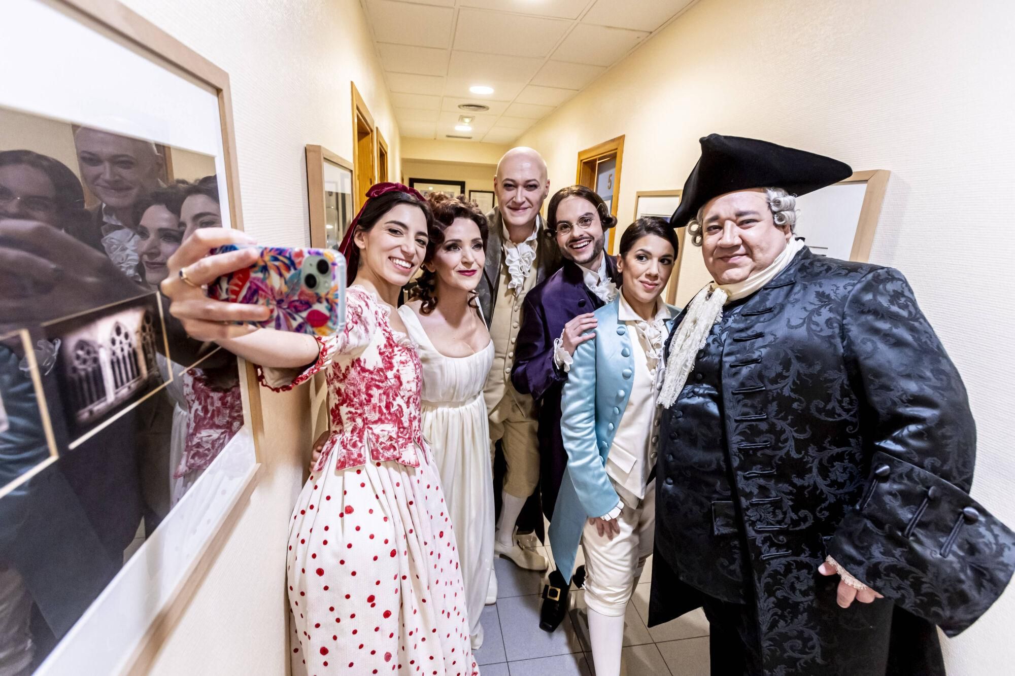 EN IMÁGENES: Ensayo en el Campoamor de la ópera "Las bodas de Fígaro"