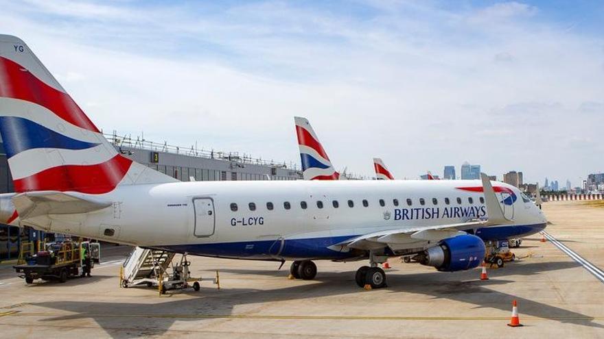 Un avió de British Airways