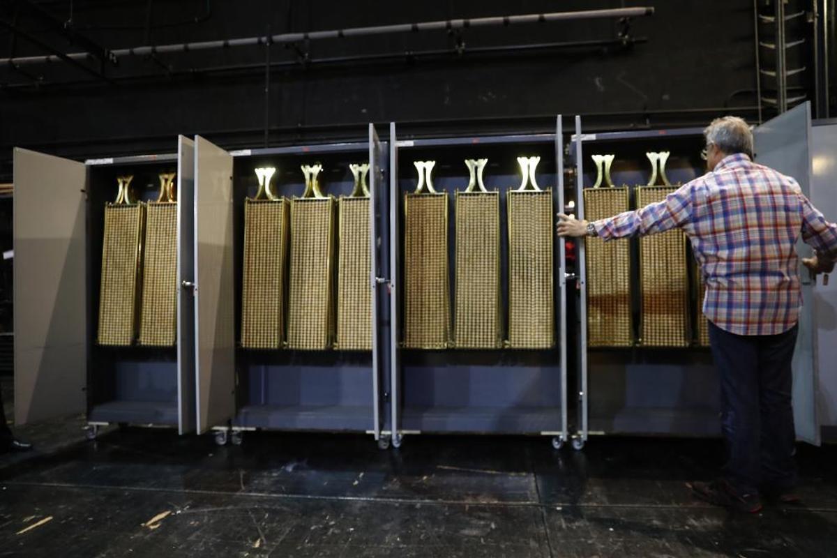 Los bombos de la suerte del sorteo extraordinario