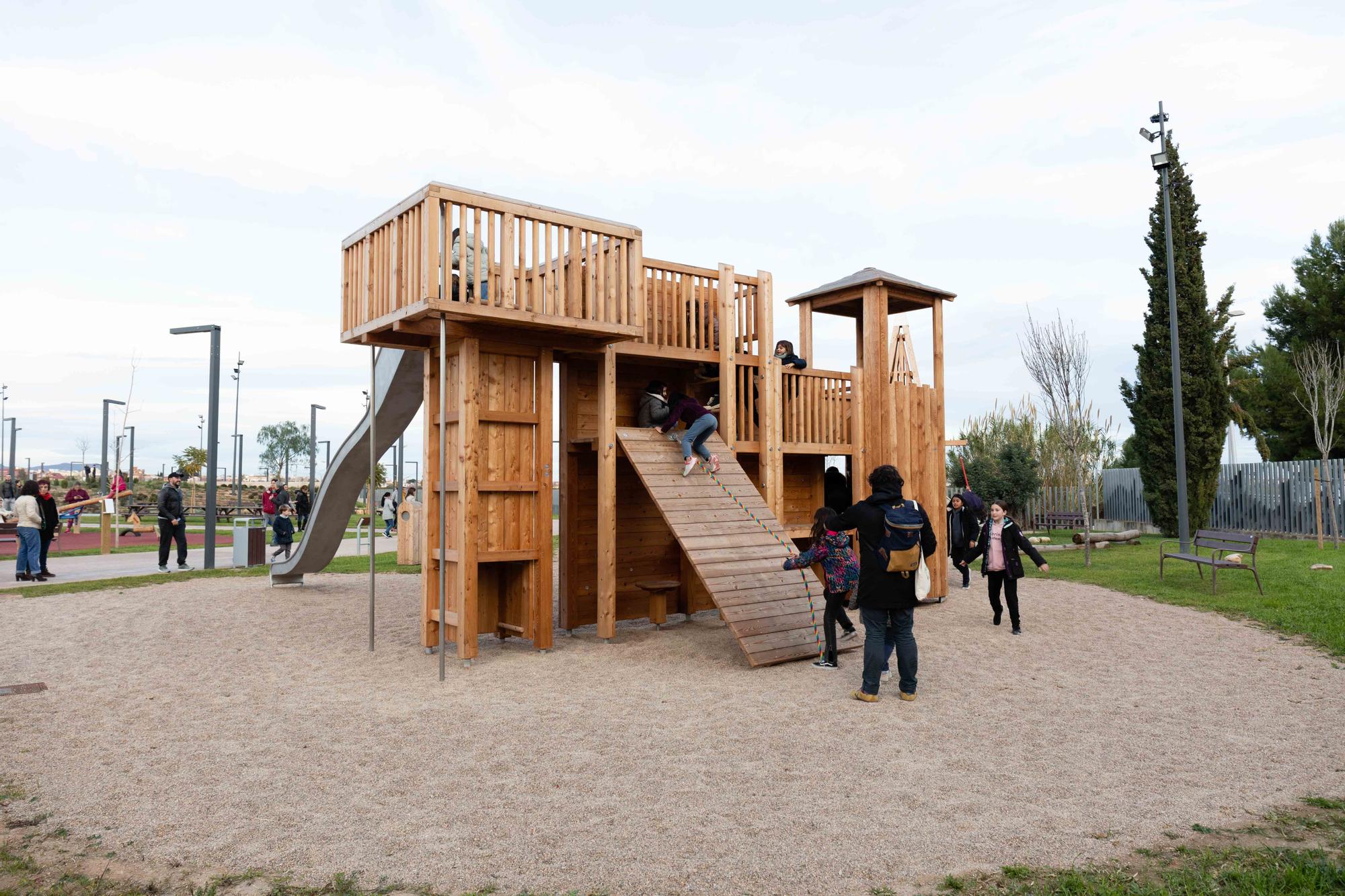 Inauguración del Parc del Poble a Ramón Fontestad en Rocafort