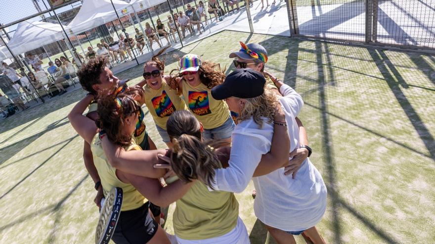 El IV Torneo de Pádel Maspalomas por la Diversidad corona a sus nuevos reyes y reinas