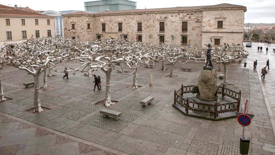 Plaza de Viriato: pasado y latido urbano