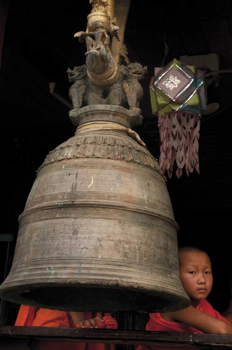 Templo en la ciudad de Mae Hong Son