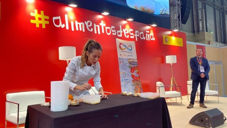 Promoción de Vieira de Cambados en Gourmets, a través de la Federación Nacional de Cofradías de Pescadores y del Ministerio de Agricultura, Pesca y Alimentación.