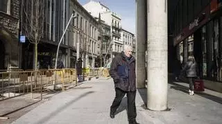 Estat actual del carrer Guimerà de Manresa