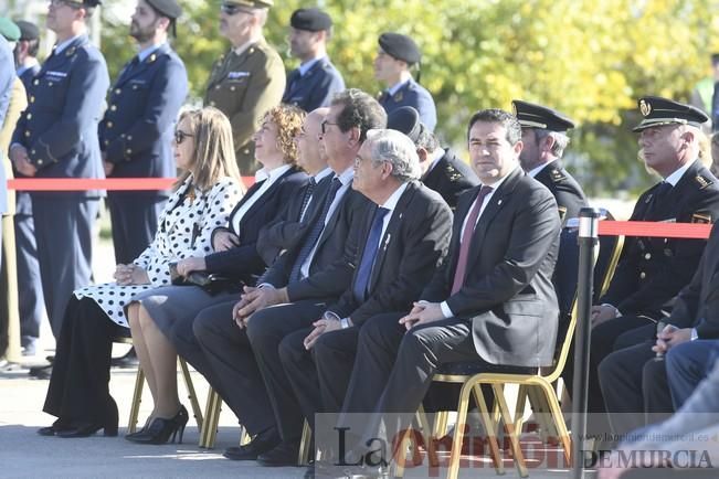 Homenaje al primer salto paracaidista militar en la Base Aérea de Alcantarilla