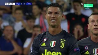 Cristiano Ronaldo, expulsado entre lágrimas en Valencia