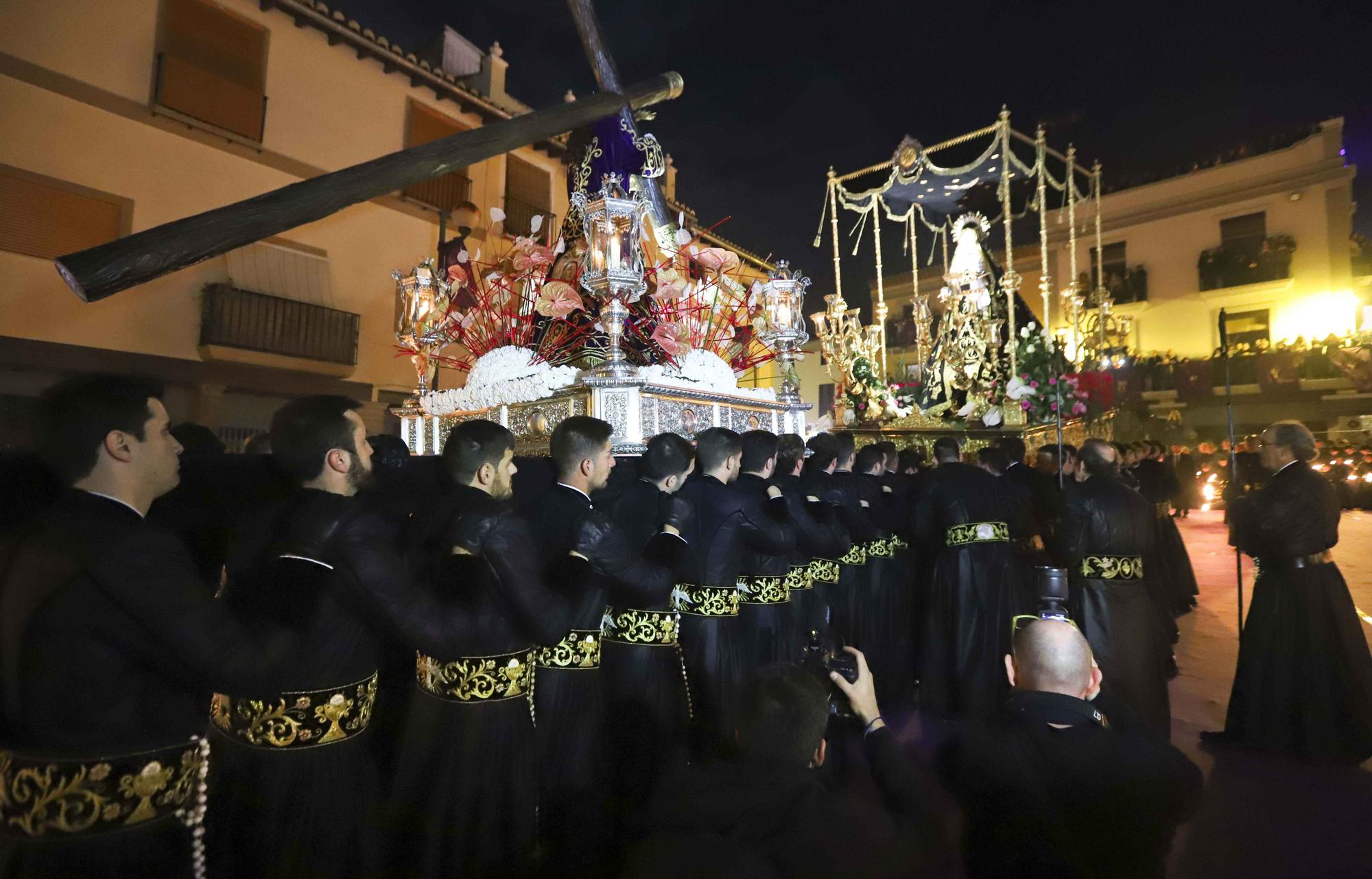 Revive el último encuentro de la Semana Santa en Sagunt.