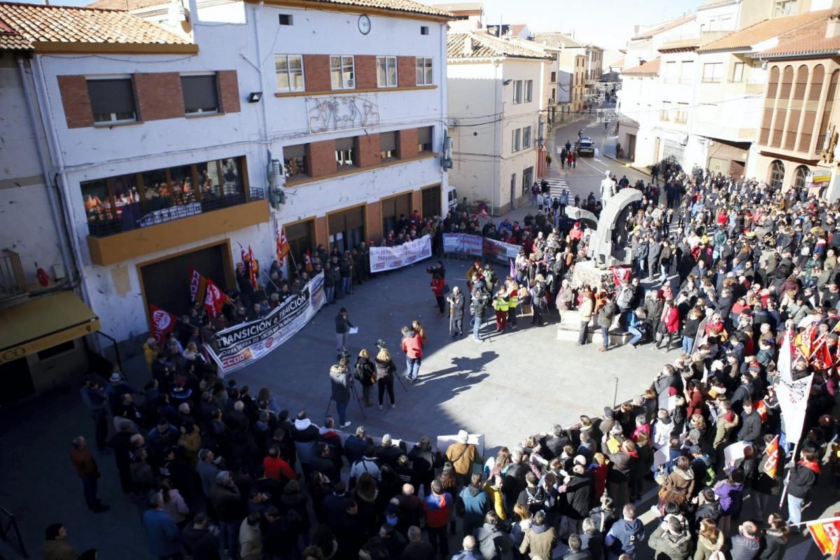 Manifestación en Andorra por una transición justa