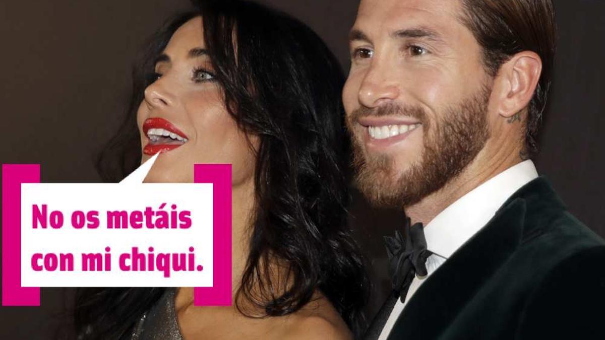 Pilar Rubio dice que no nos metamos con Sergio Ramos