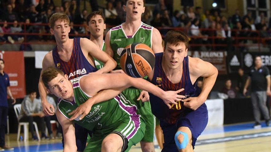 El Unicaja júnior se queda sin Final Four